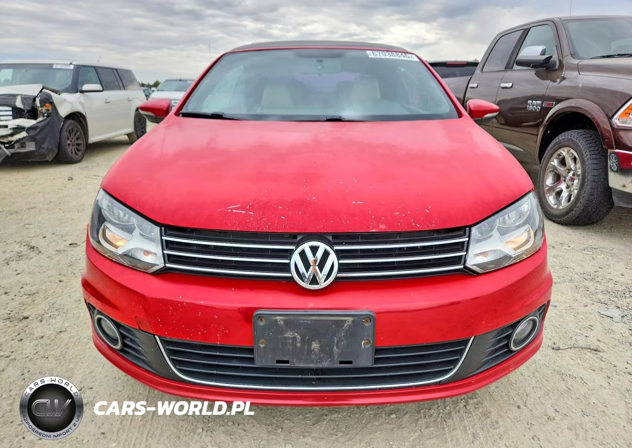 2012 Volkswagen Eos Komfort VIN:WVWBW7AH0CV016470 - 5