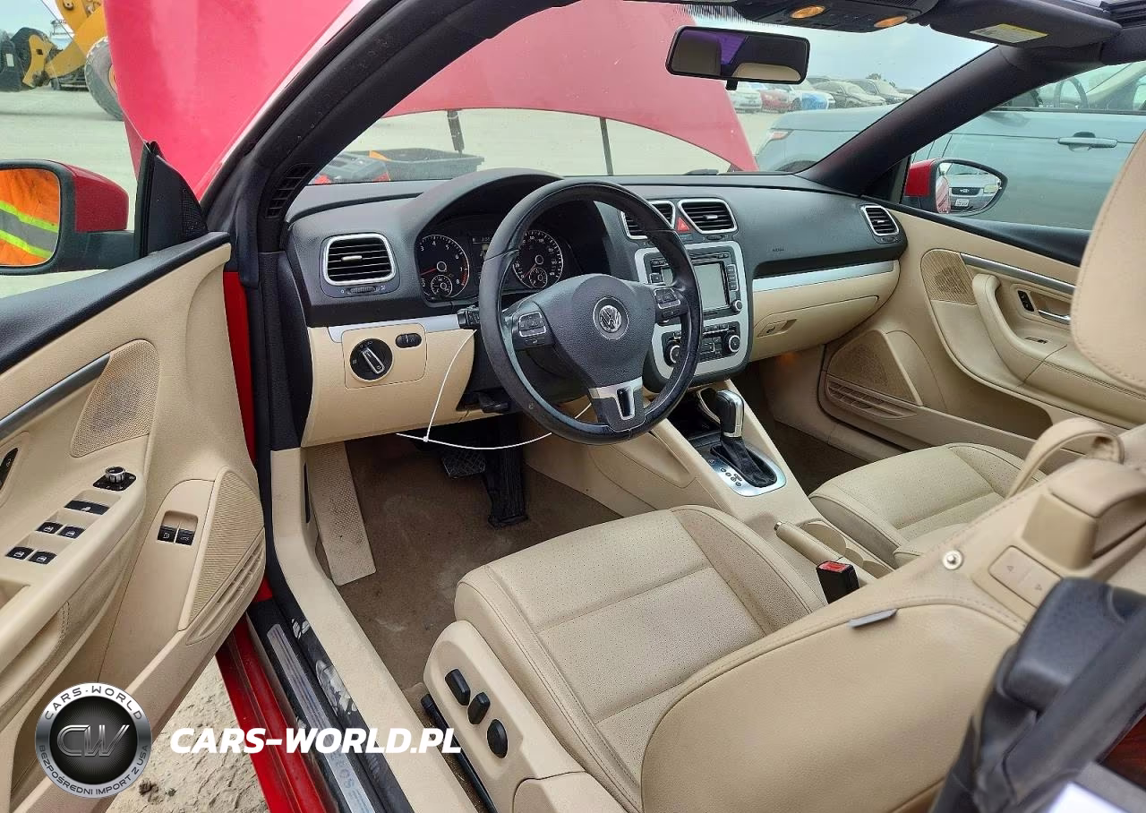 2012 Volkswagen Eos Komfort VIN:WVWBW7AH0CV016470 - 8