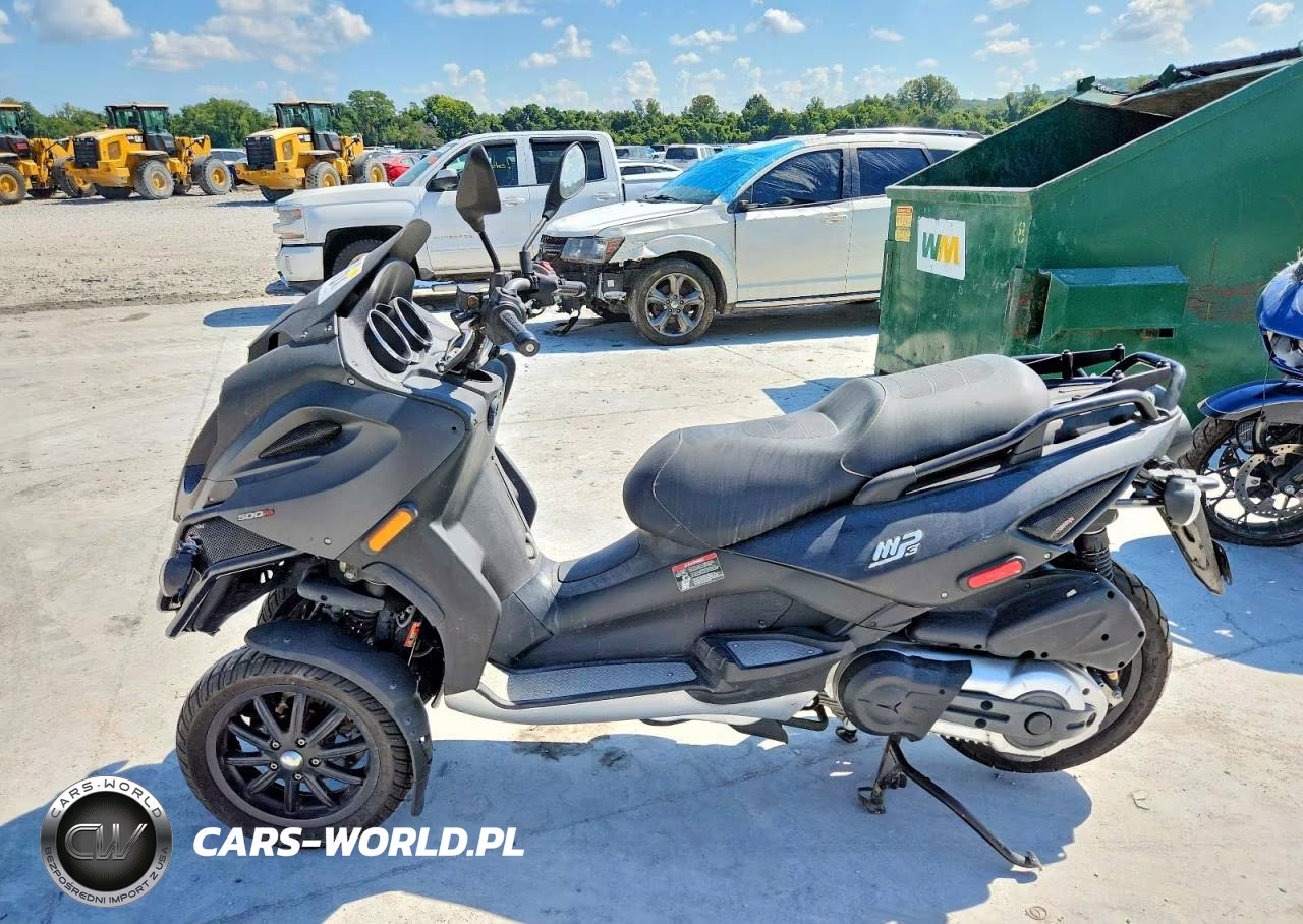 2009 Piaggio Mp3 500 VIN:ZAPM610X495001122 - 3