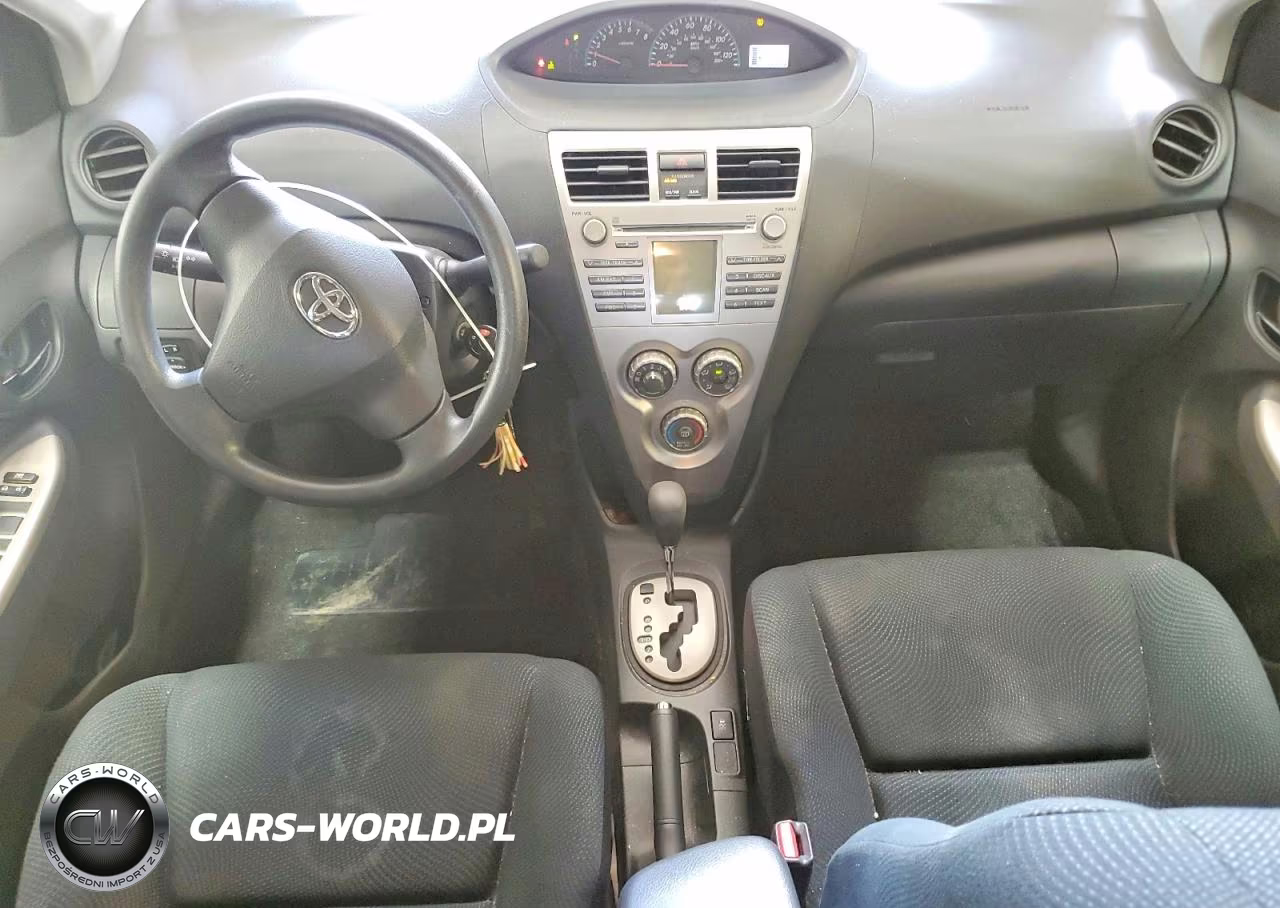 2010 Toyota Yaris Base VIN:JTDBT4K34A1391583 - 8