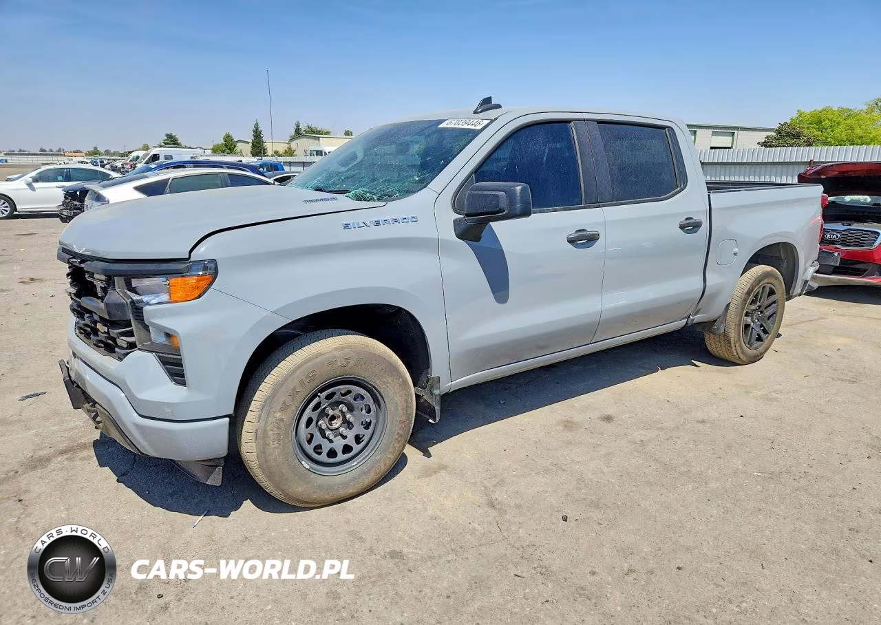 2025 Chevrolet Silverado C1500 Custom VIN:3GCPABEK7SG108261 - 1