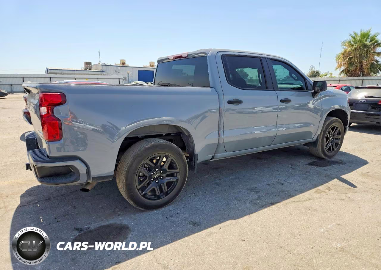 2025 Chevrolet Silverado C1500 Custom VIN:3GCPABEK7SG108261 - 3