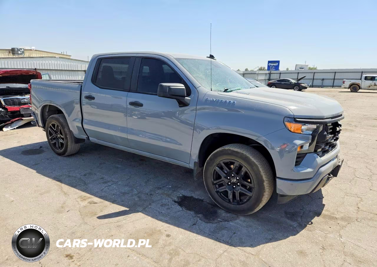 2025 Chevrolet Silverado C1500 Custom VIN:3GCPABEK7SG108261 - 4