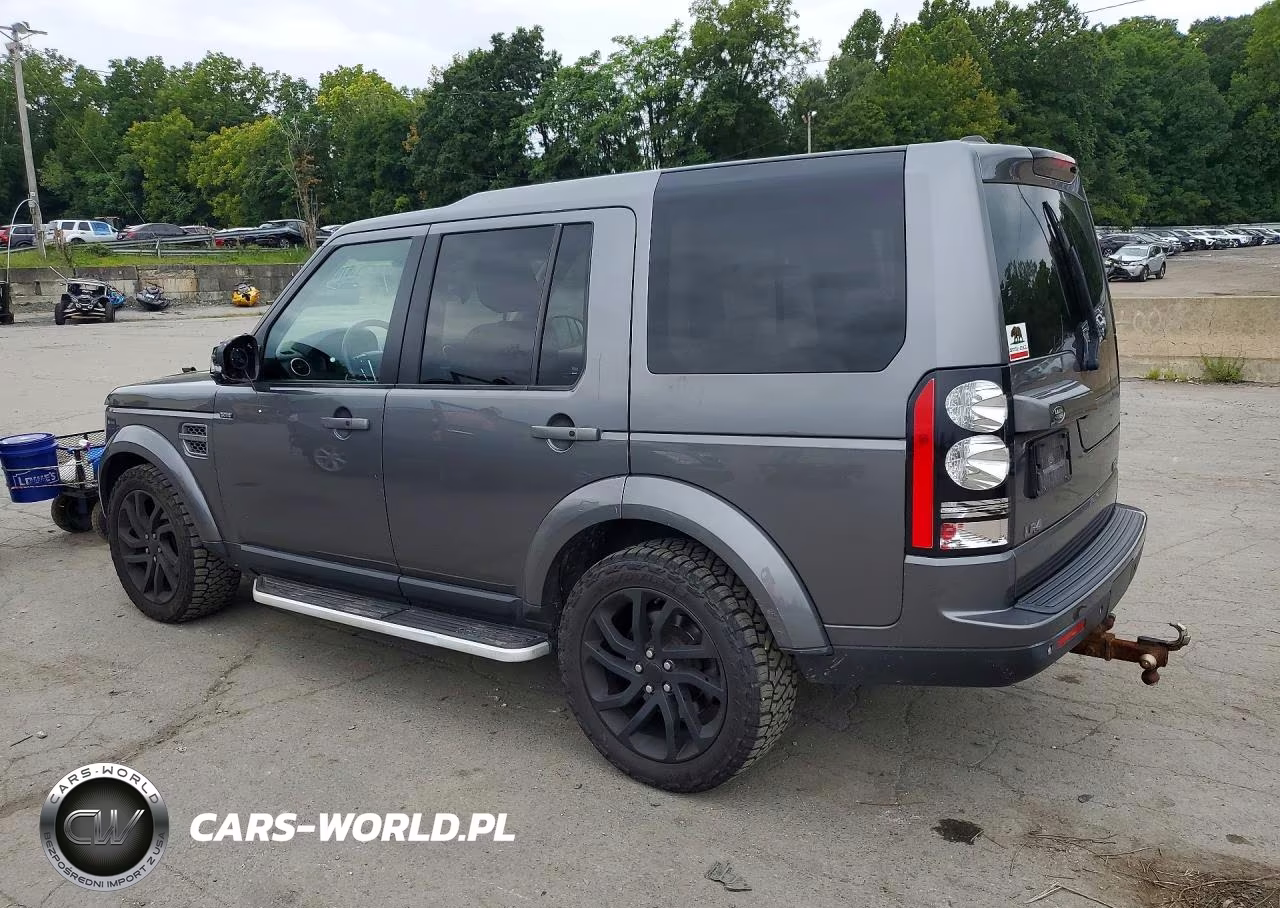 2016 Land Rover Lr4 Hse VIN:SALAG2V62GA845194 - 2