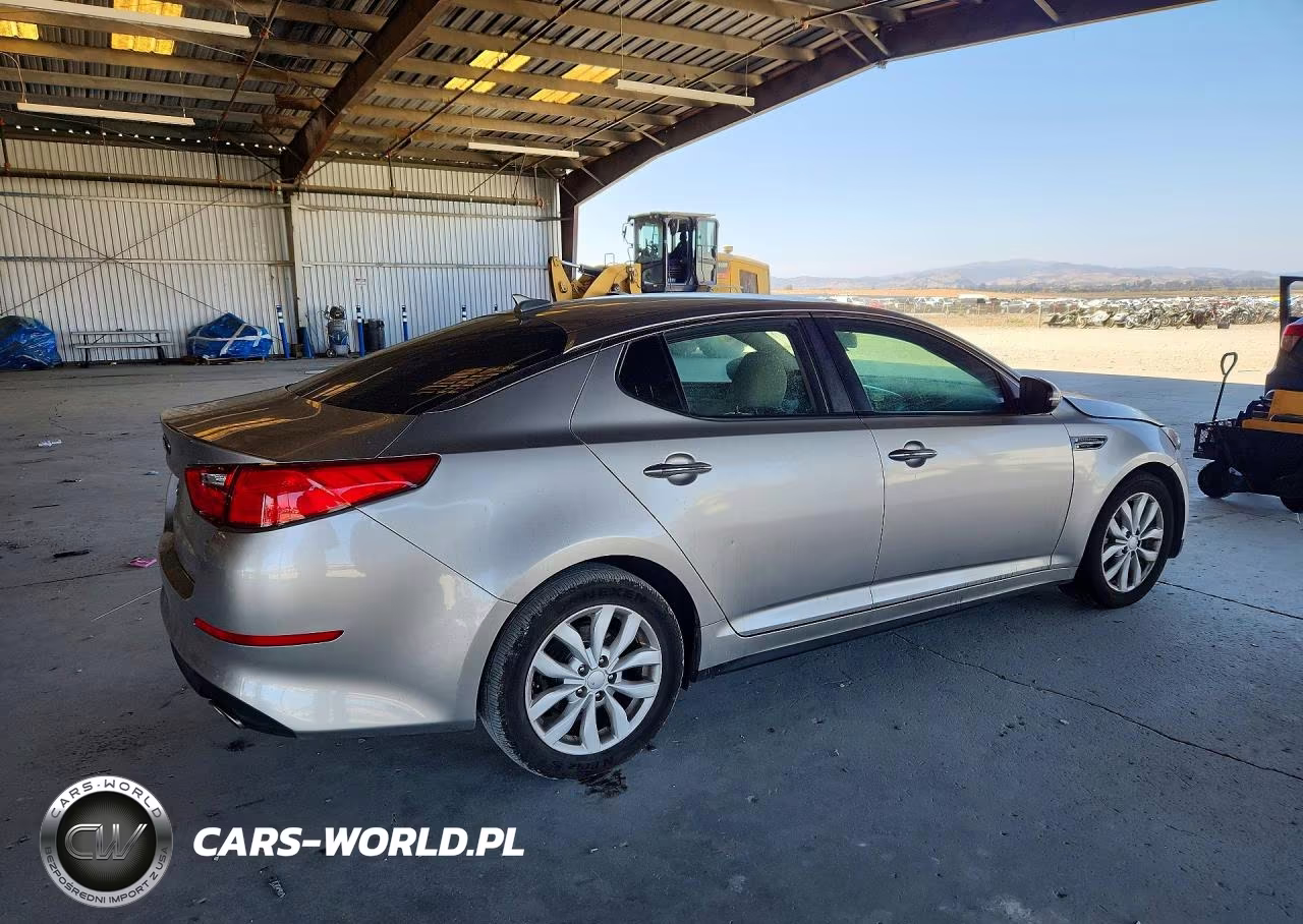 2014 Kia Optima Lx VIN:5XXGM4A77EG340287 - 3