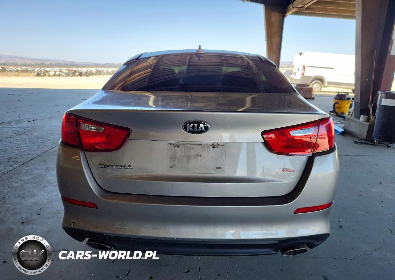 2014 Kia Optima Lx VIN:5XXGM4A77EG340287 - 6
