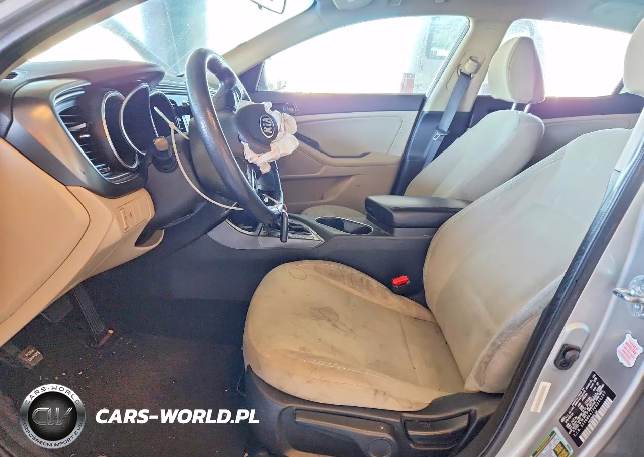 2014 Kia Optima Lx VIN:5XXGM4A77EG340287 - 7