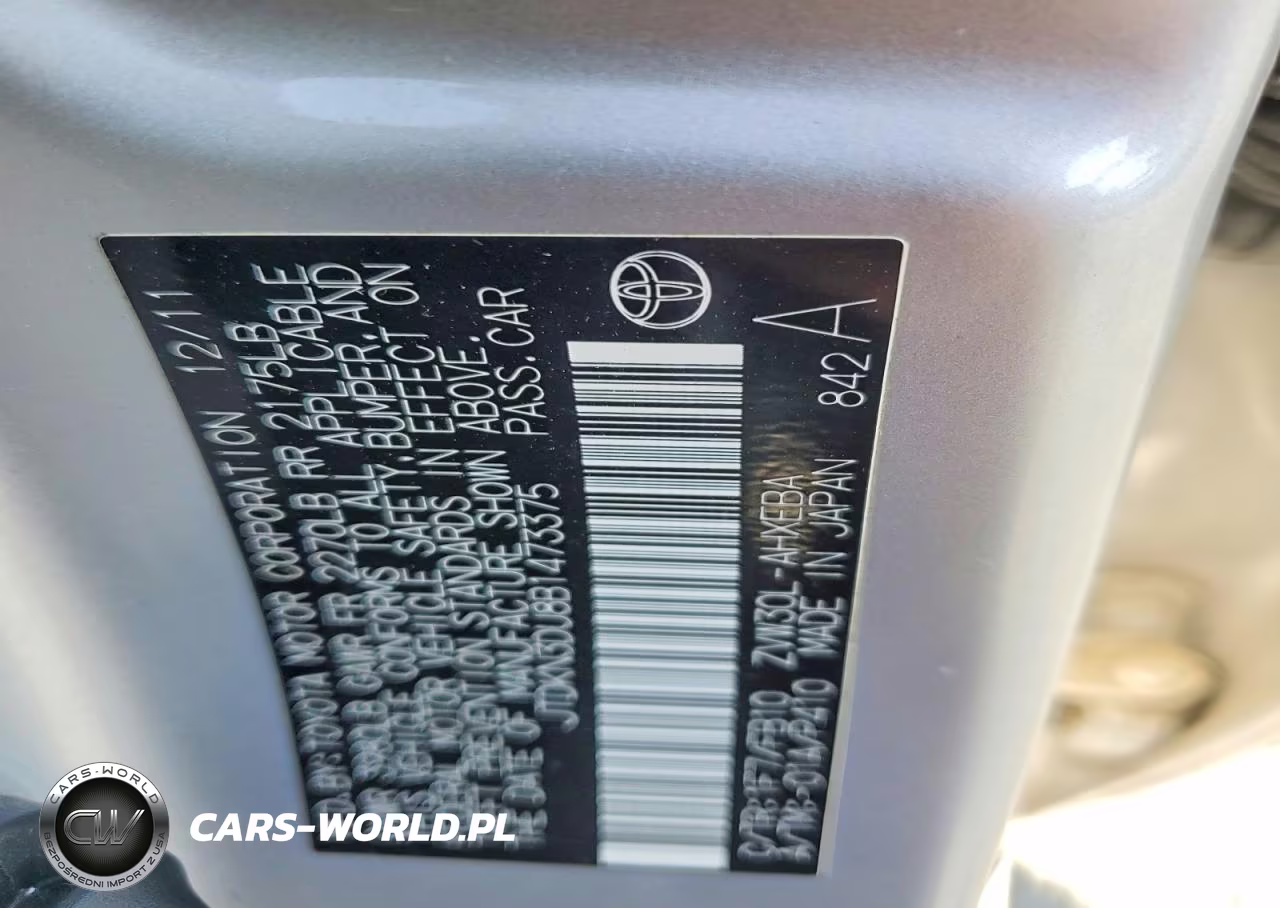 2011 Toyota Prius Two VIN:JTDKN3DU8B1473375 - 12