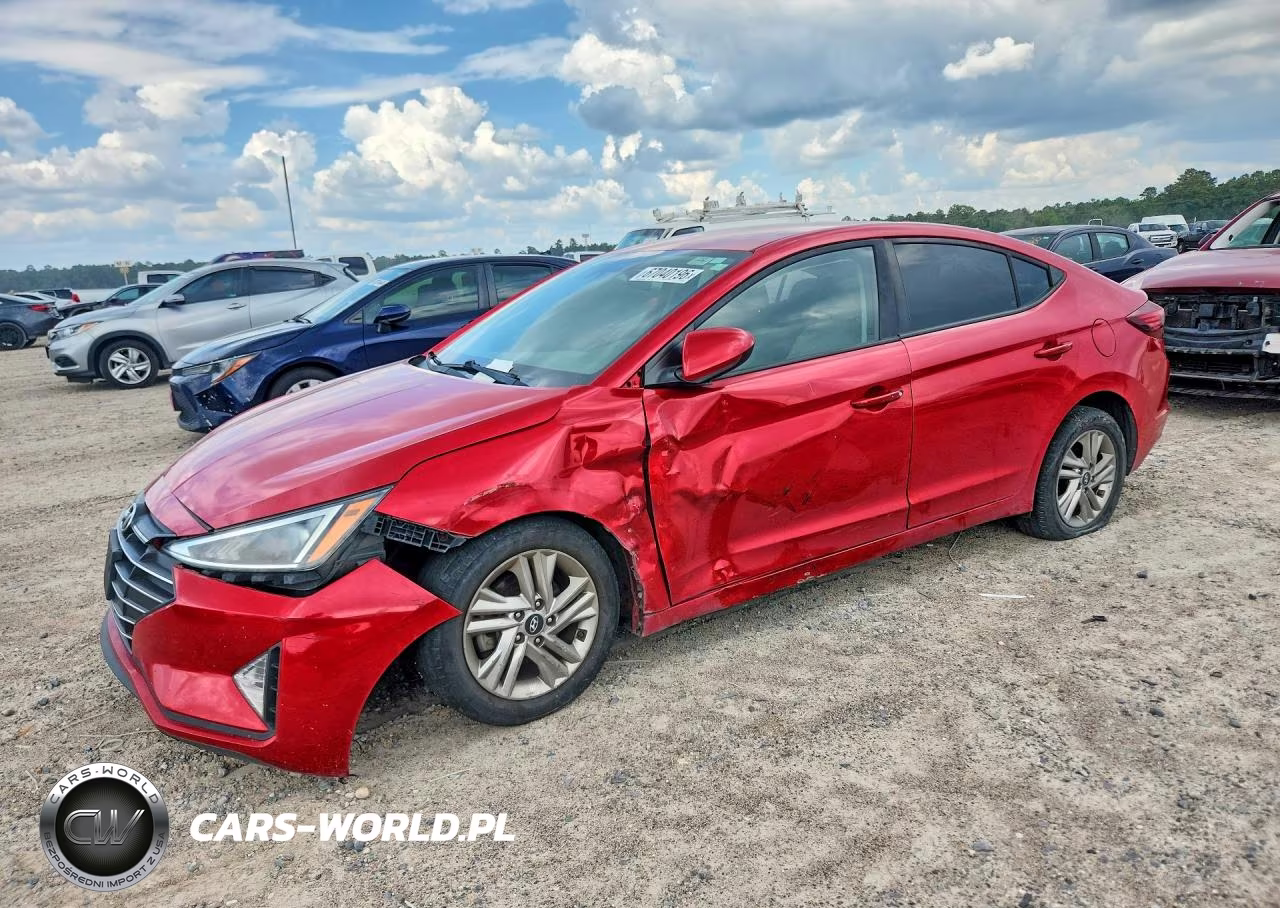 2020 Hyundai Elantra Sel VIN:5NPD84LF6LH554684 - 1