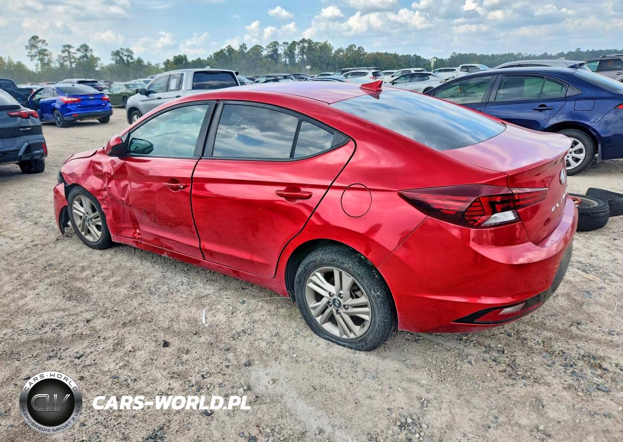2020 Hyundai Elantra Sel VIN:5NPD84LF6LH554684 - 2