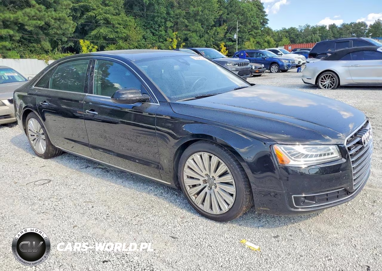 2015 Audi A8 L Quattro VIN:WAU3GAFD1FN016175 - 4
