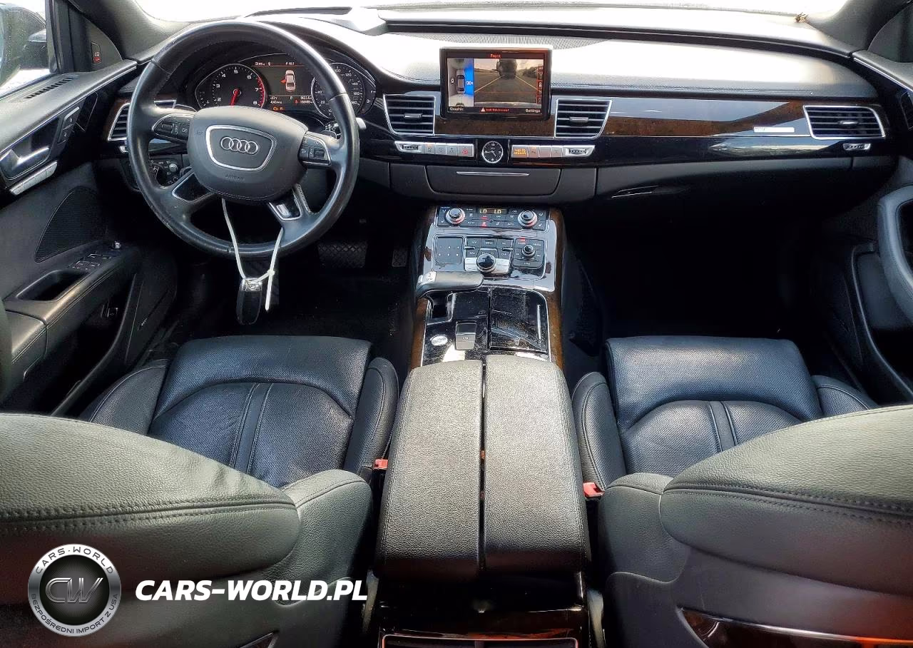 2015 Audi A8 L Quattro VIN:WAU3GAFD1FN016175 - 8