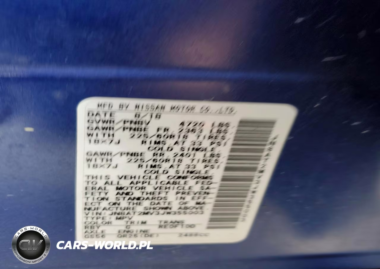 2018 Nissan Rogue Sl VIN:JN8AT2MV3JW355003 - 13