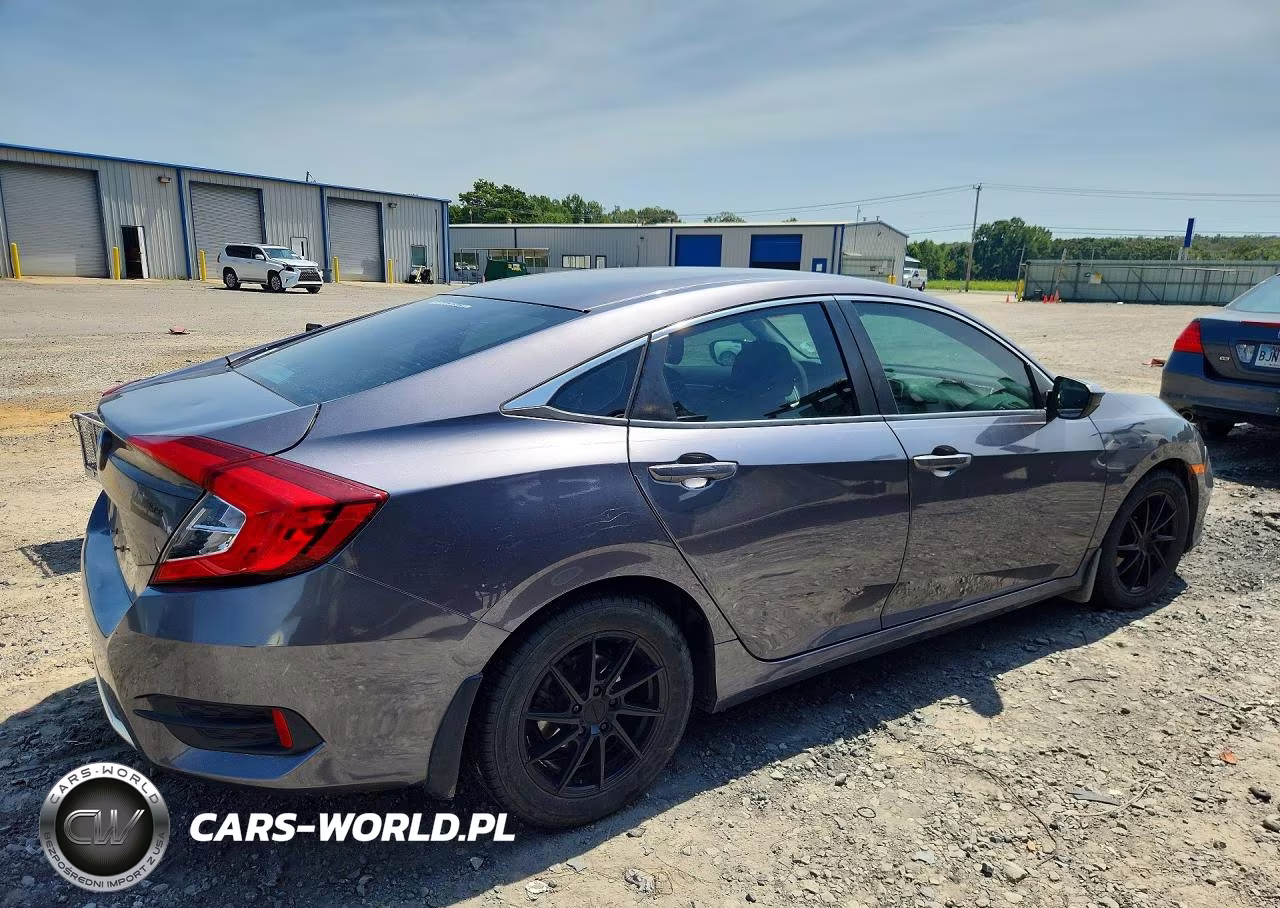 2019 Honda Civic Lx VIN:19XFC2F66KE005271 - 3
