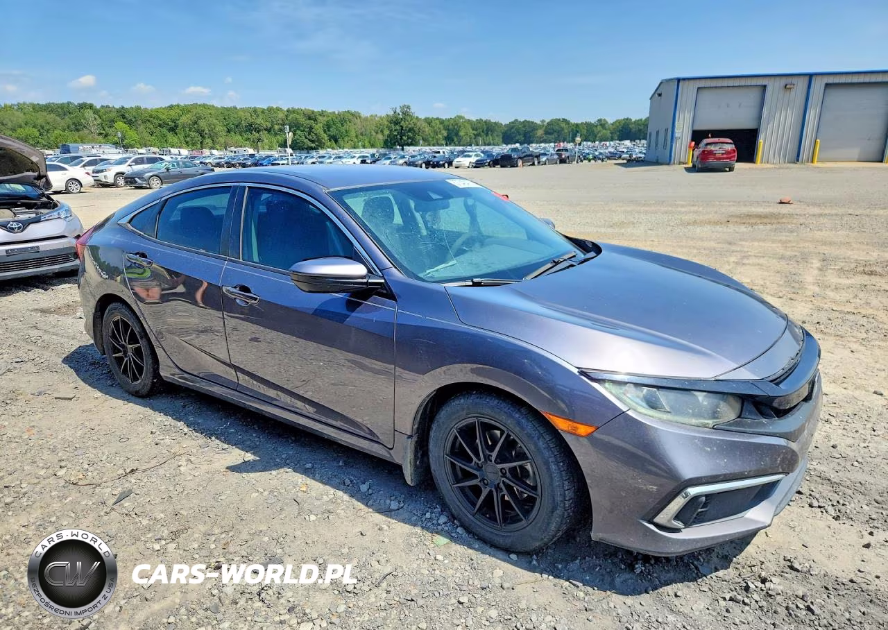 2019 Honda Civic Lx VIN:19XFC2F66KE005271 - 4