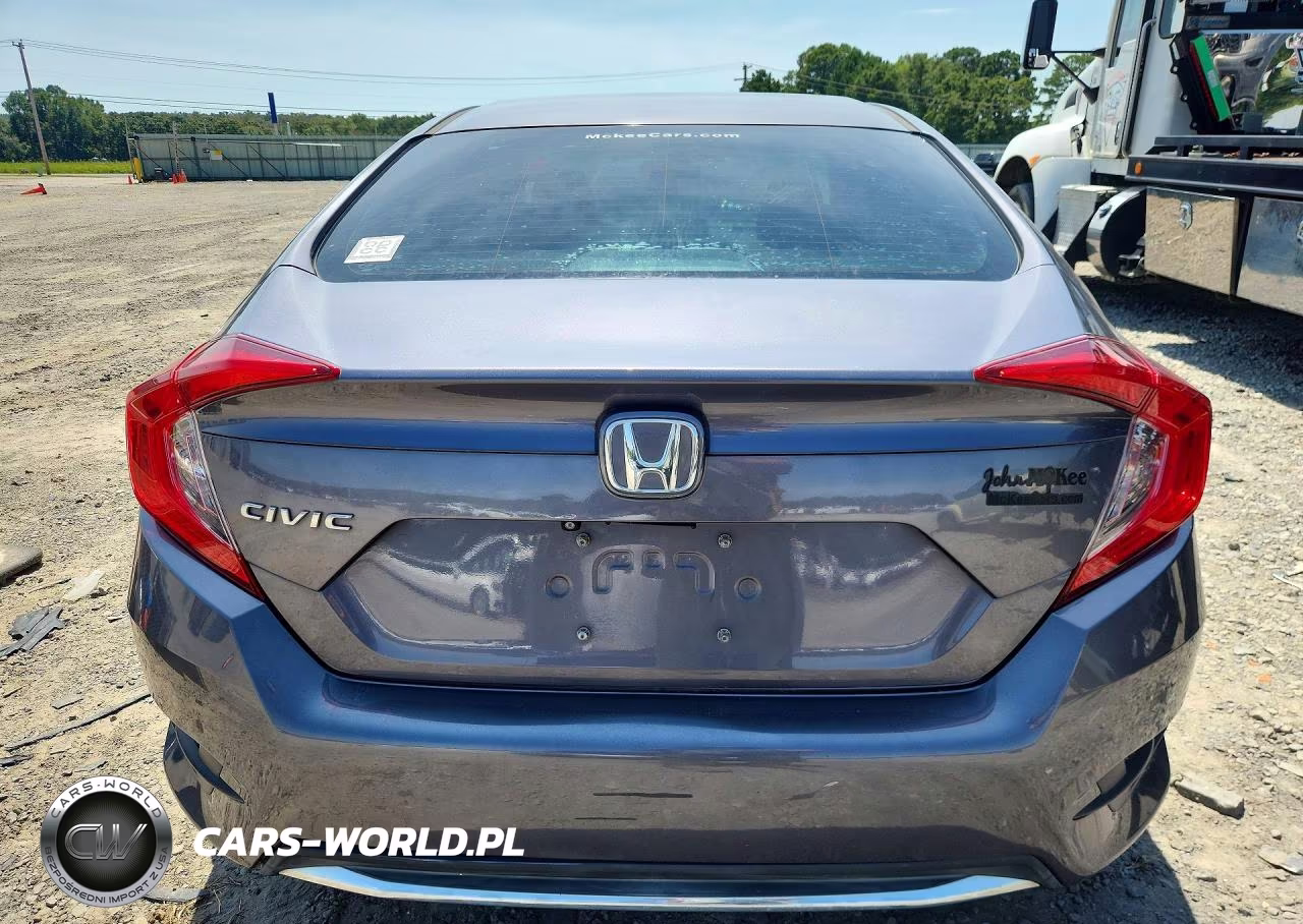 2019 Honda Civic Lx VIN:19XFC2F66KE005271 - 6