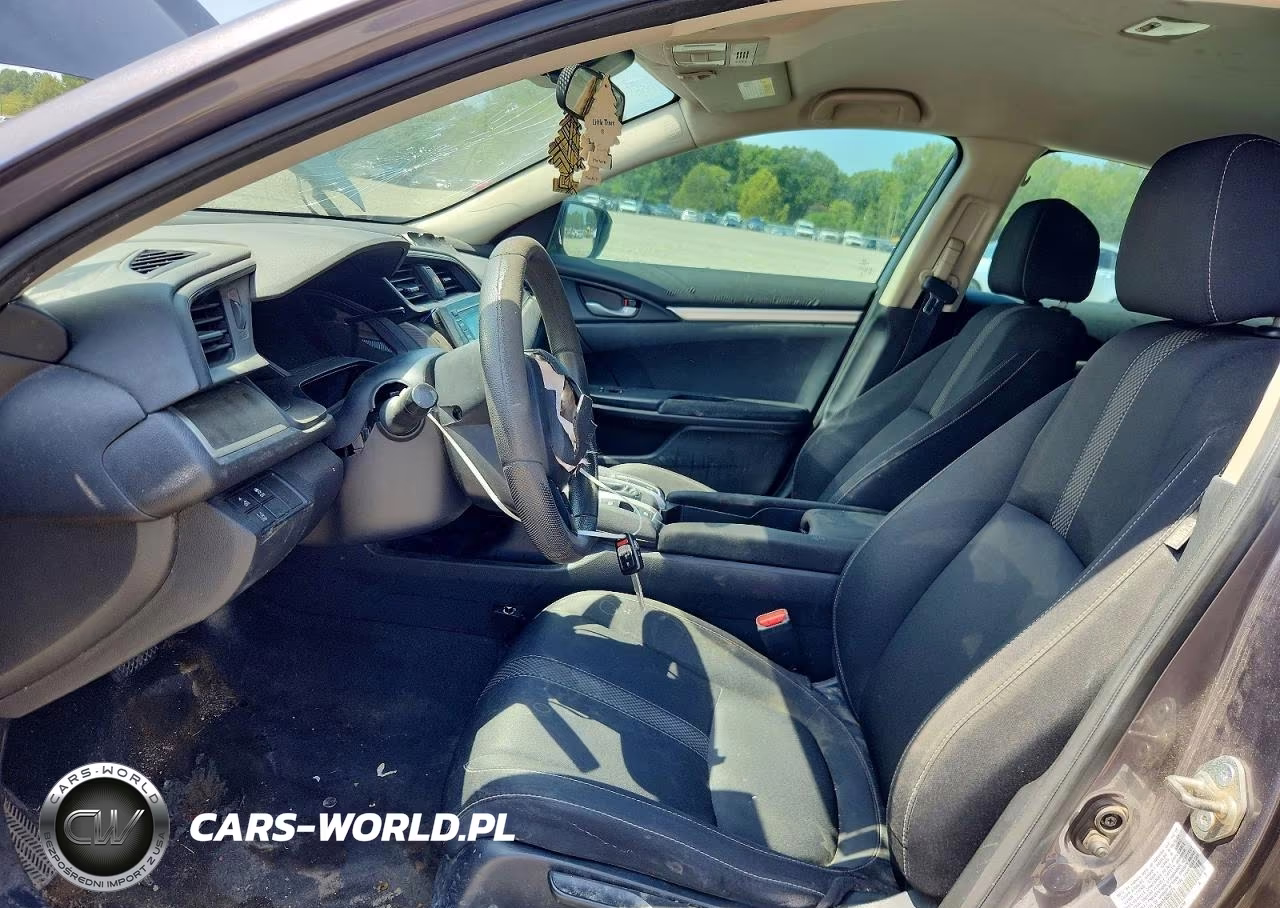2019 Honda Civic Lx VIN:19XFC2F66KE005271 - 7