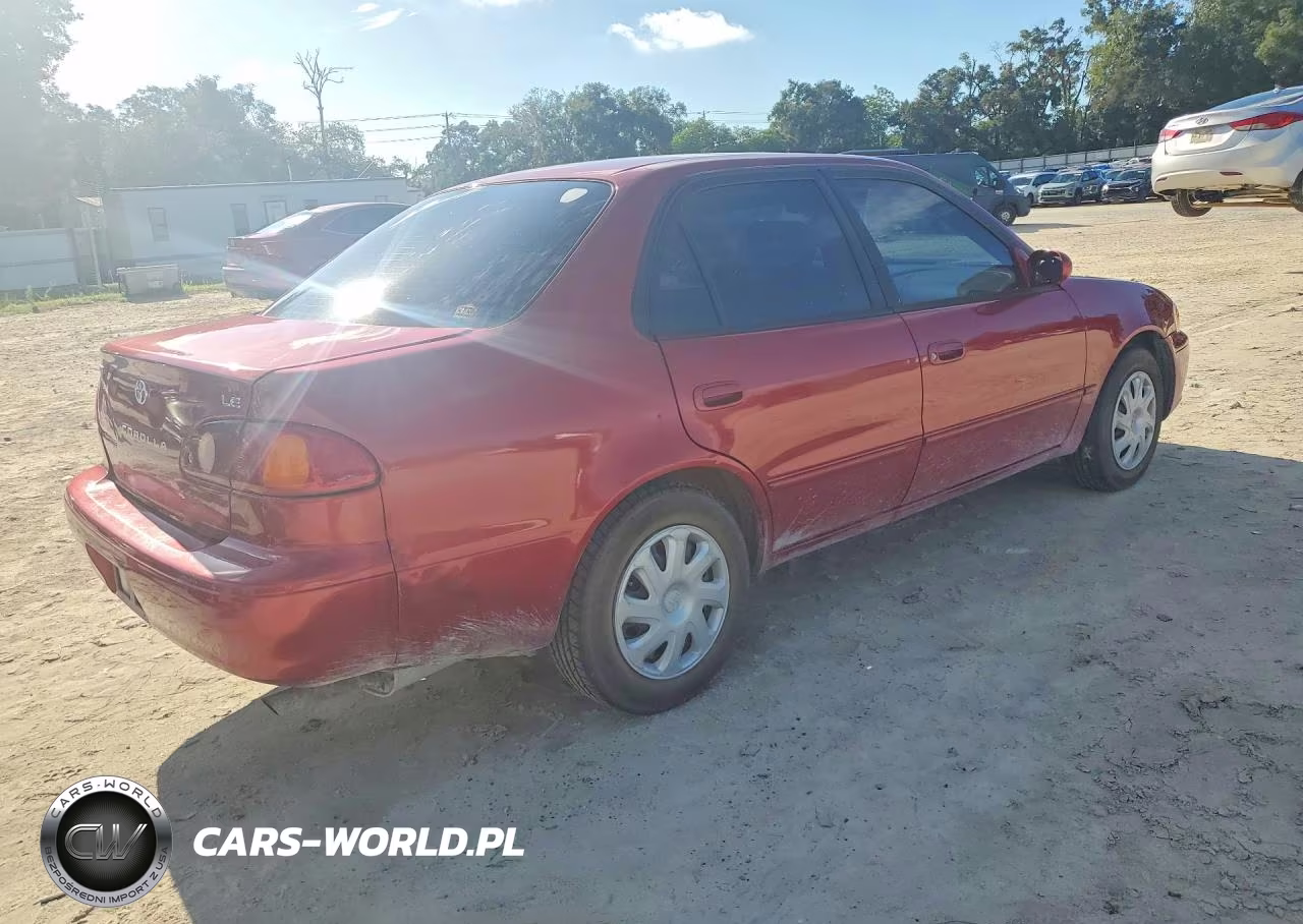 2001 Toyota Corolla Le VIN:2T1BR12E41C449346 - 3