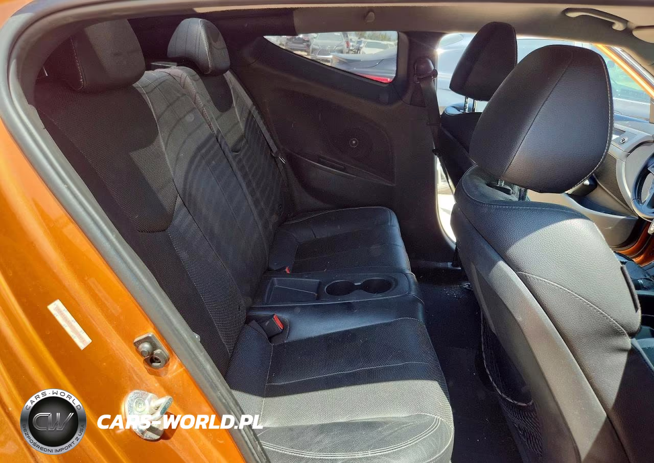 2014 Hyundai Veloster Turbo VIN:KMHTC6AE9EU209976 - 10