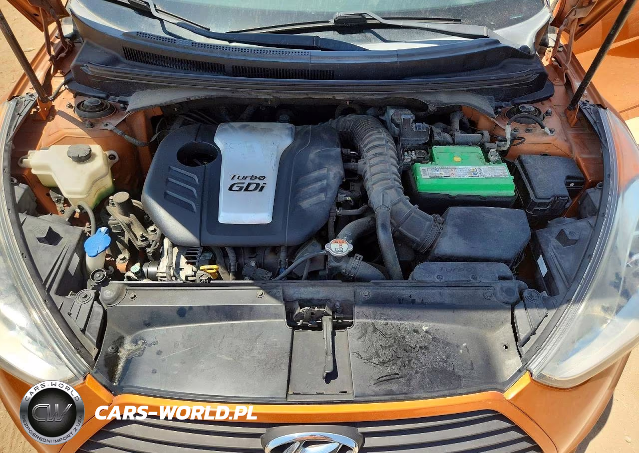 2014 Hyundai Veloster Turbo VIN:KMHTC6AE9EU209976 - 11