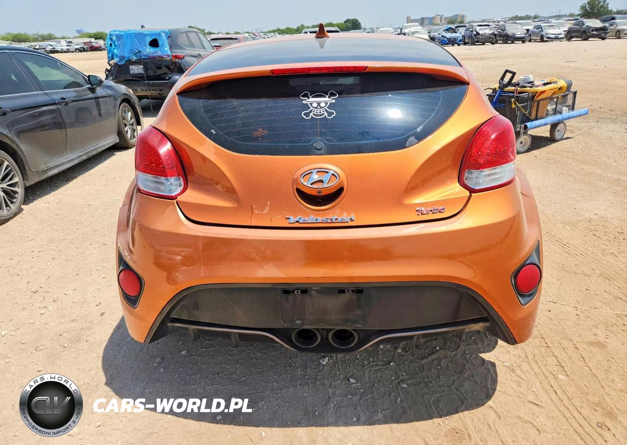 2014 Hyundai Veloster Turbo VIN:KMHTC6AE9EU209976 - 6