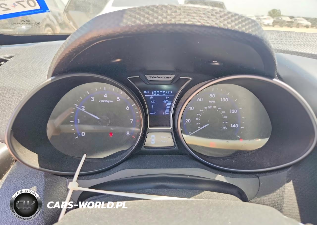 2014 Hyundai Veloster Turbo VIN:KMHTC6AE9EU209976 - 9