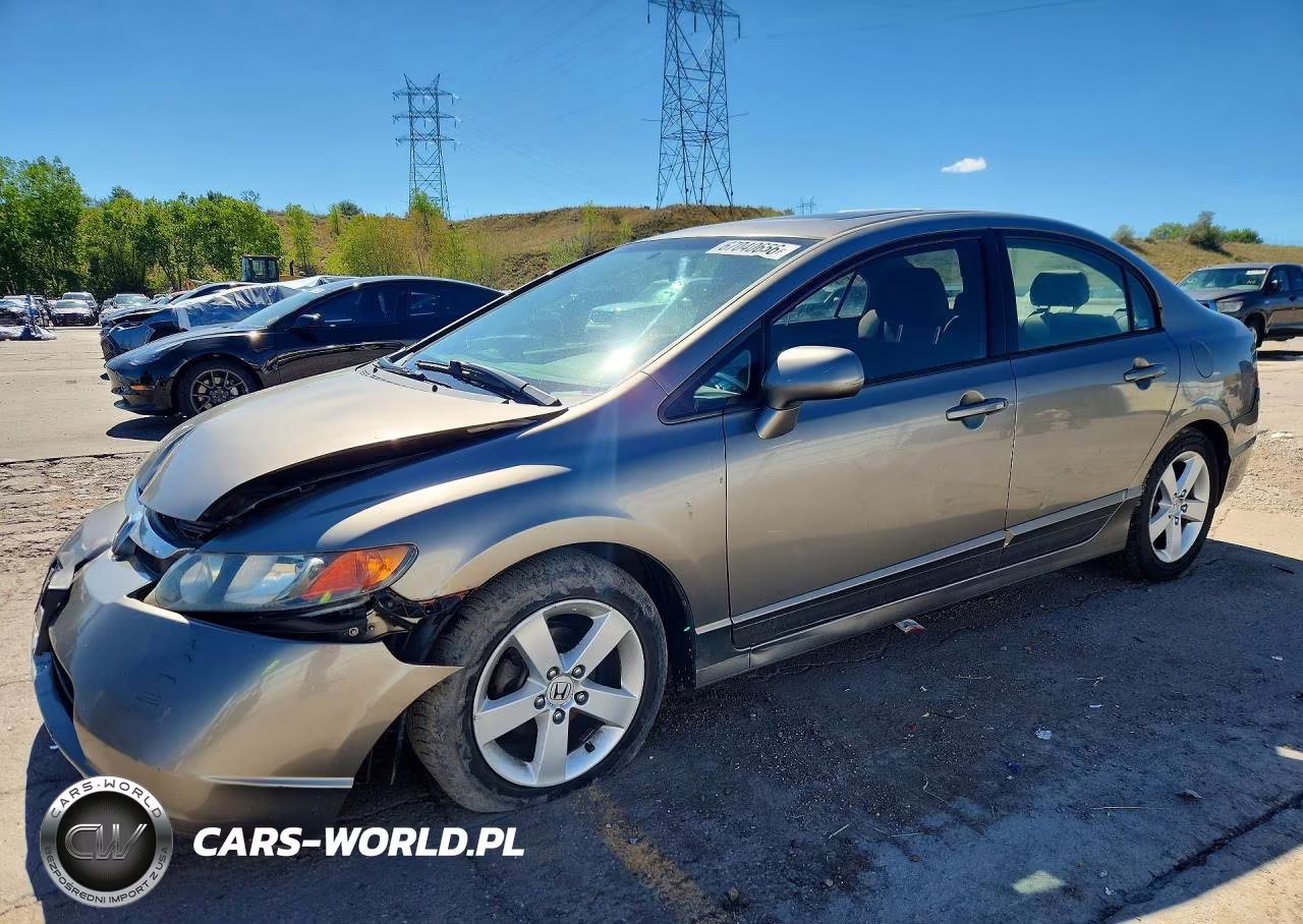 2006 Honda Civic Ex VIN:JHMFA15876S005235 - 1
