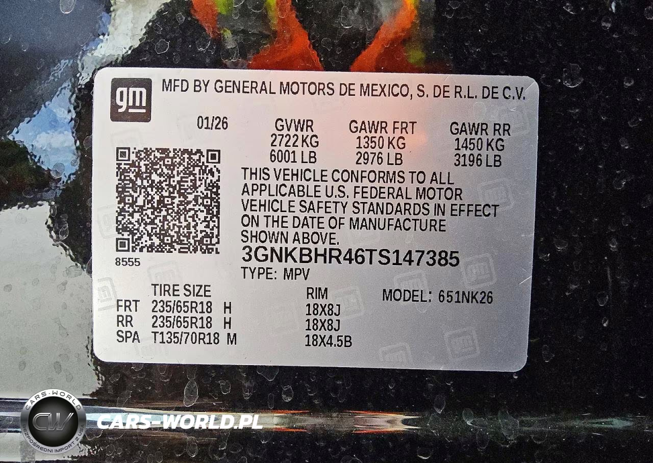 2026 Chevrolet Blazer 2Lt VIN:3GNKBHR46TS147385 - 13