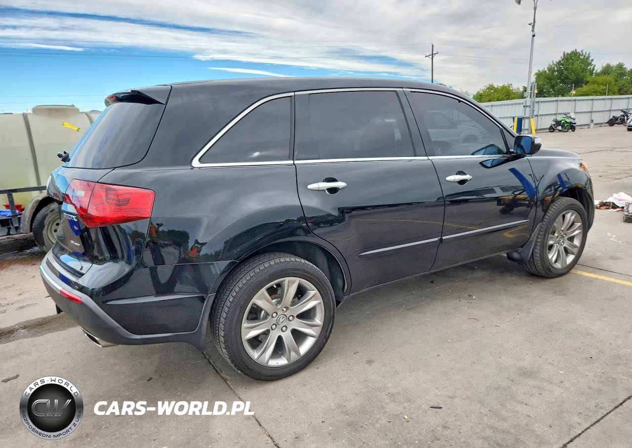 2012 Acura Mdx Technology VIN:2HNYD2H45CH550296 - 3