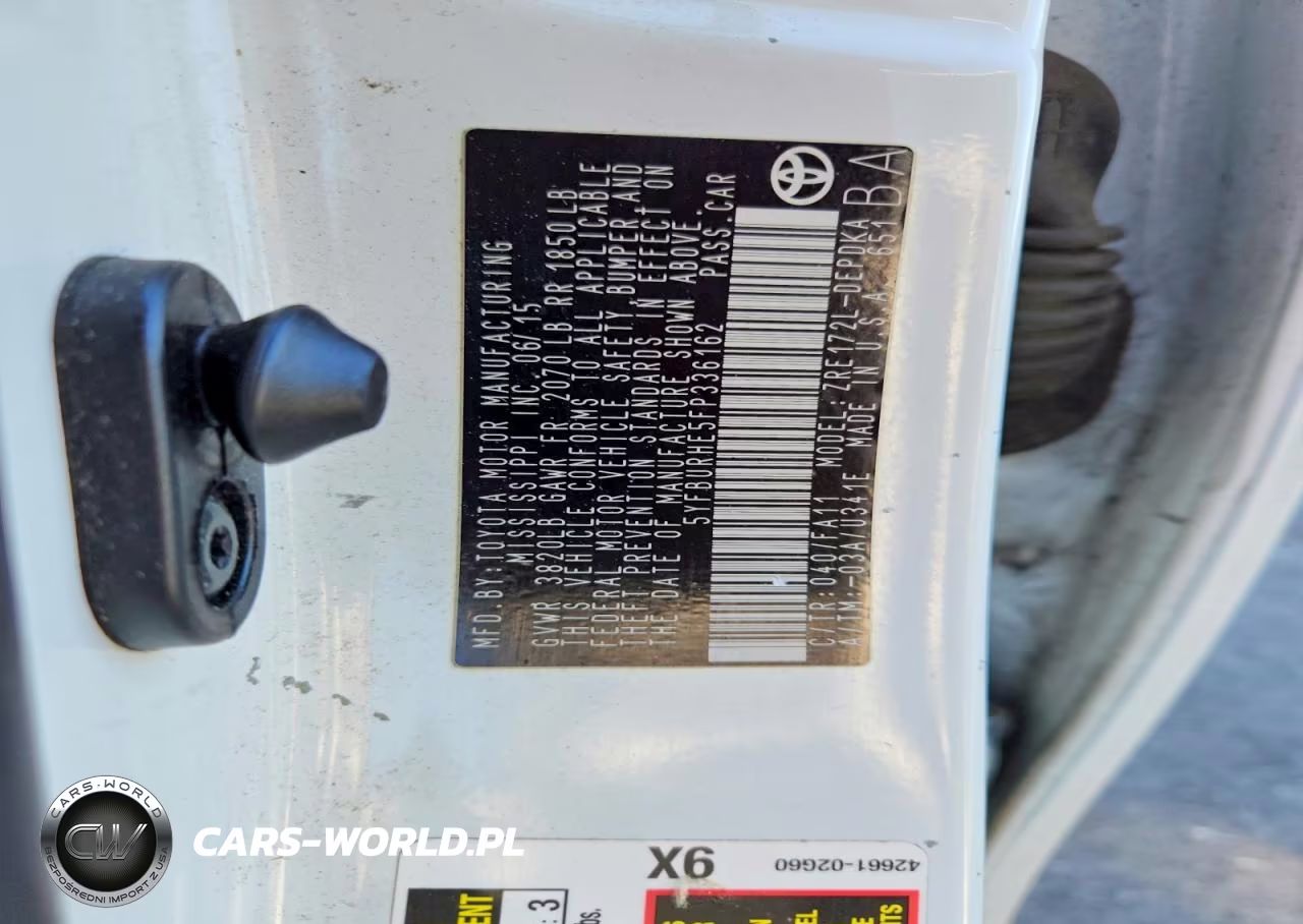 2015 Toyota Corolla L VIN:5YFBURHE5FP336162 - 12