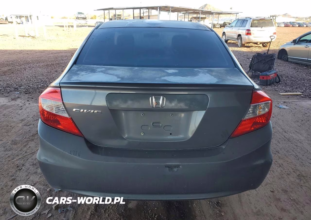 2012 Honda Civic Lx VIN:2HGFB2F54CH579854 - 6
