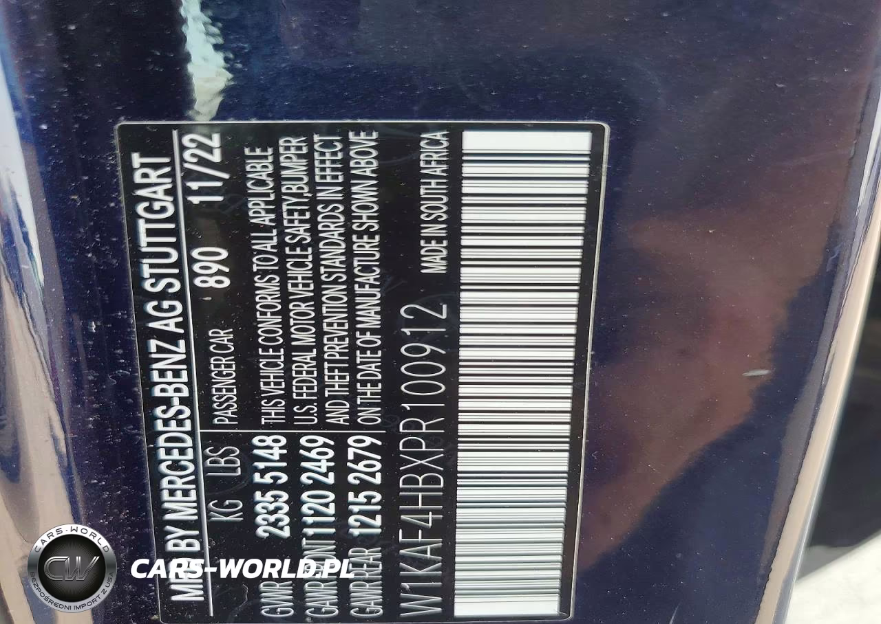 2023 Mercedes-Benz C 300 4Matic VIN:W1KAF4HBXPR100912 - 12