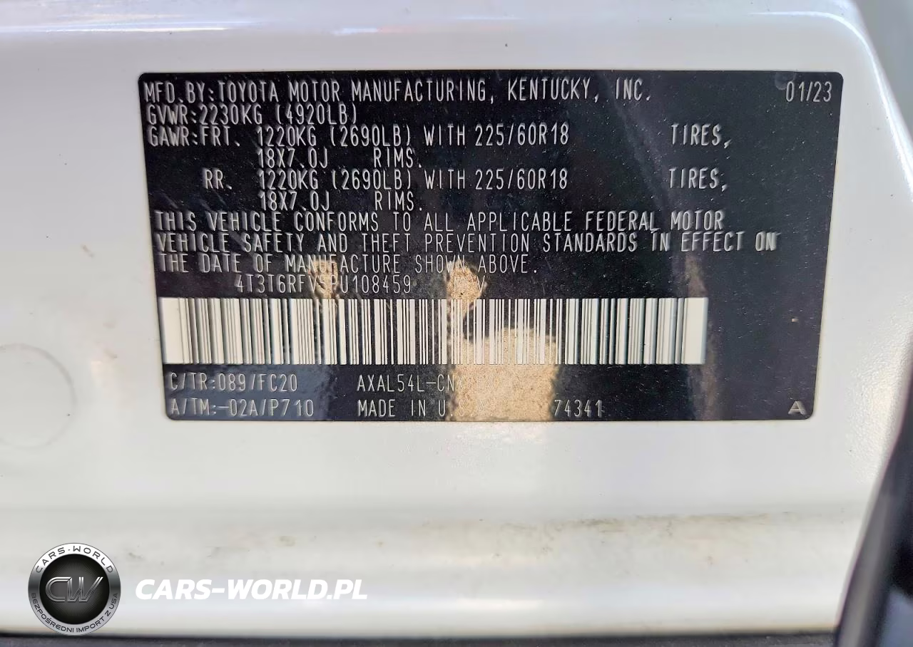 2023 Toyota Rav4 Se VIN:4T3T6RFV5PU108459 - 14