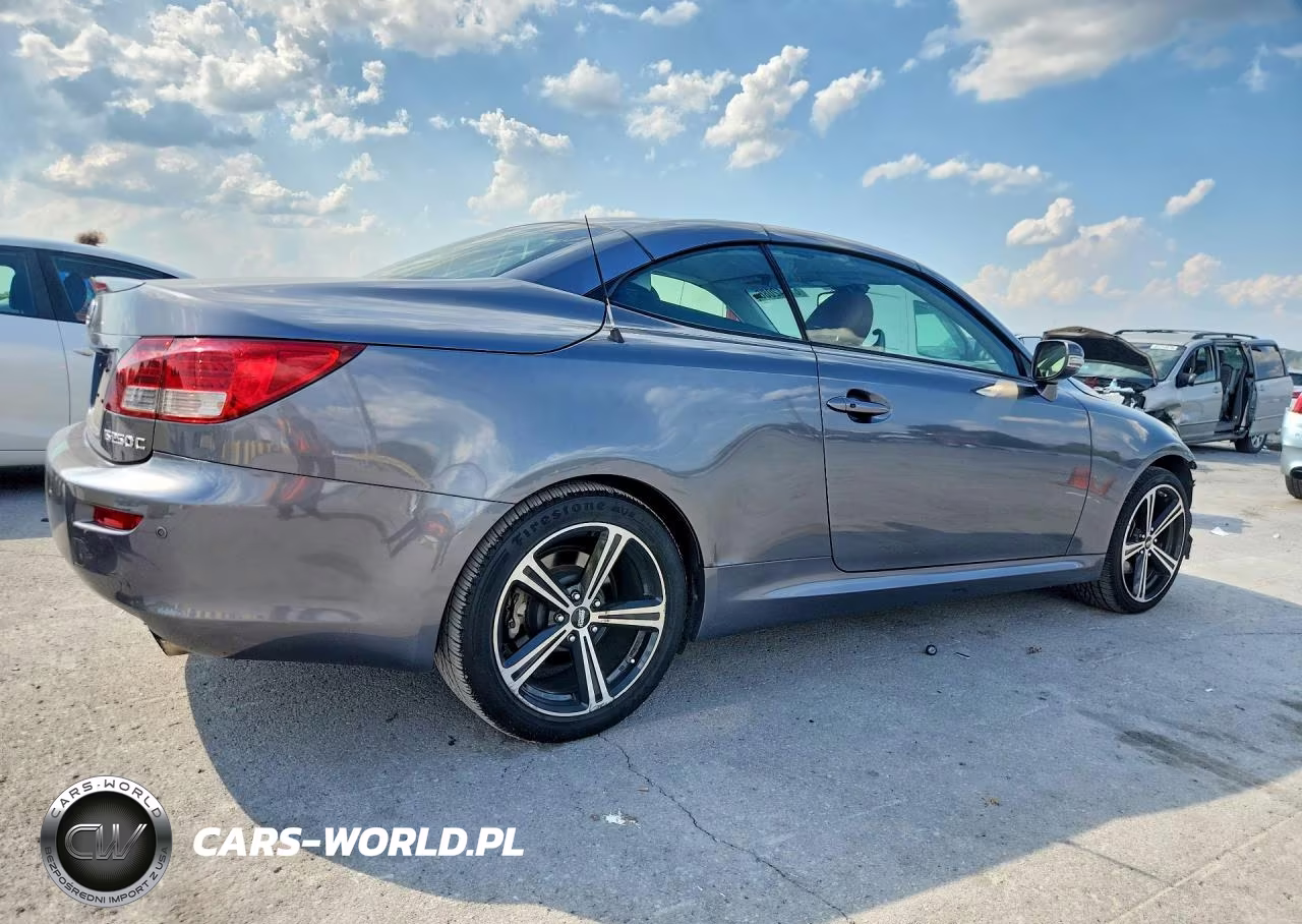 2012 Lexus Is 250C Base VIN:JTHFF2C27C2526151 - 3