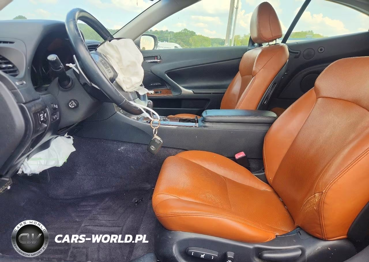 2012 Lexus Is 250C Base VIN:JTHFF2C27C2526151 - 7