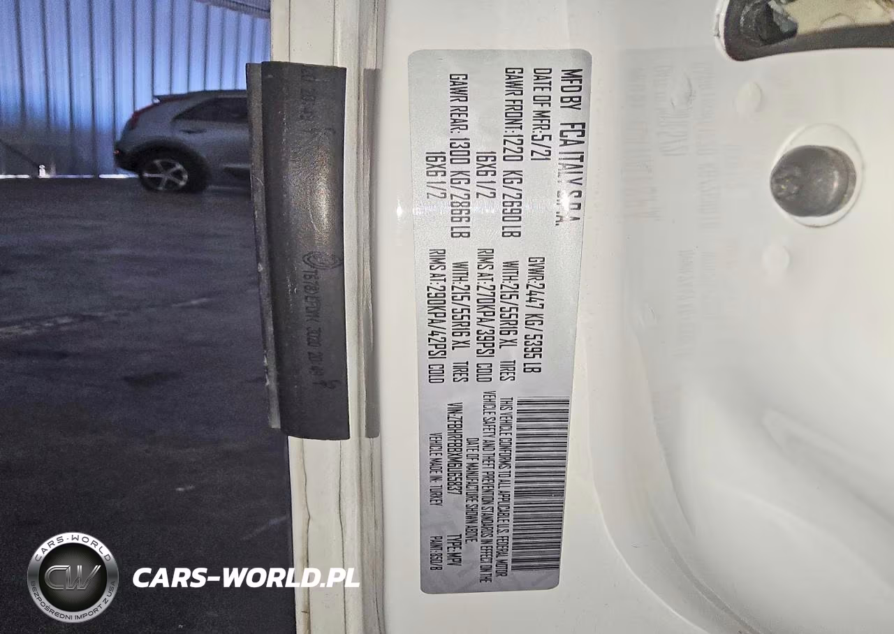 2021 Ram Promaster City Slt VIN:ZFBHRFBBXM6U65837 - 13