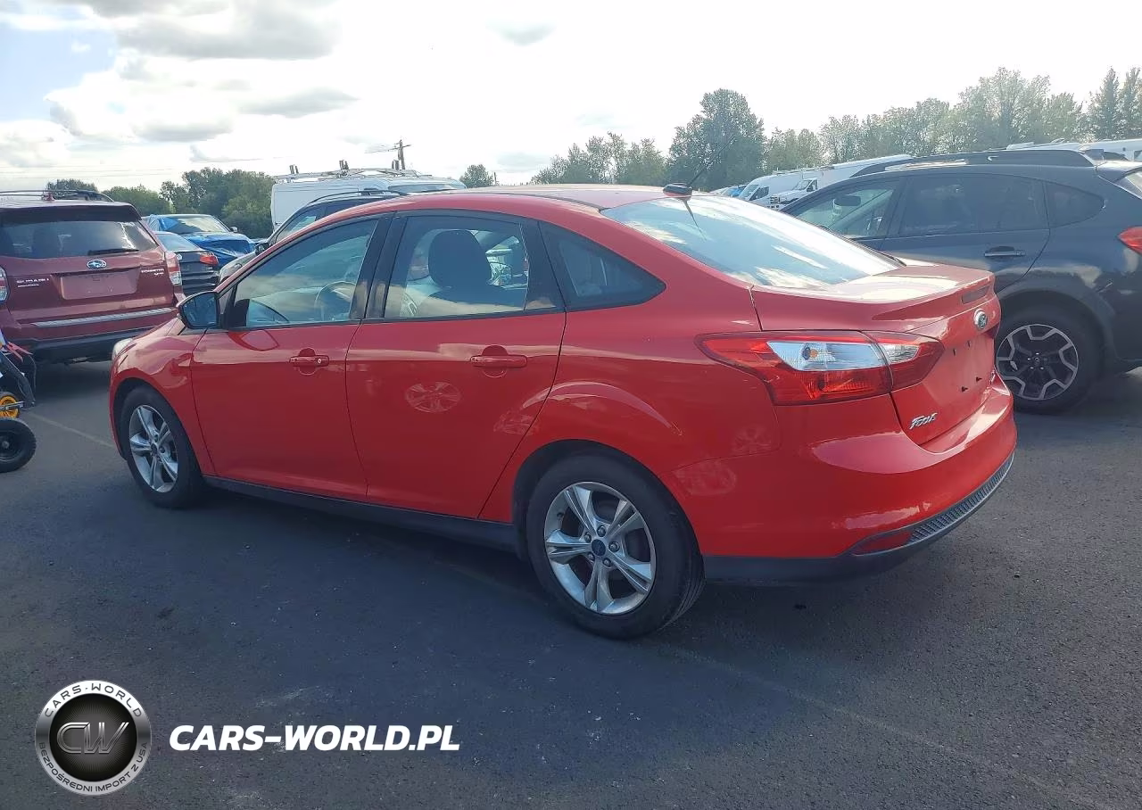 2014 Ford Focus Se VIN:1FADP3F26EL322189 - 2