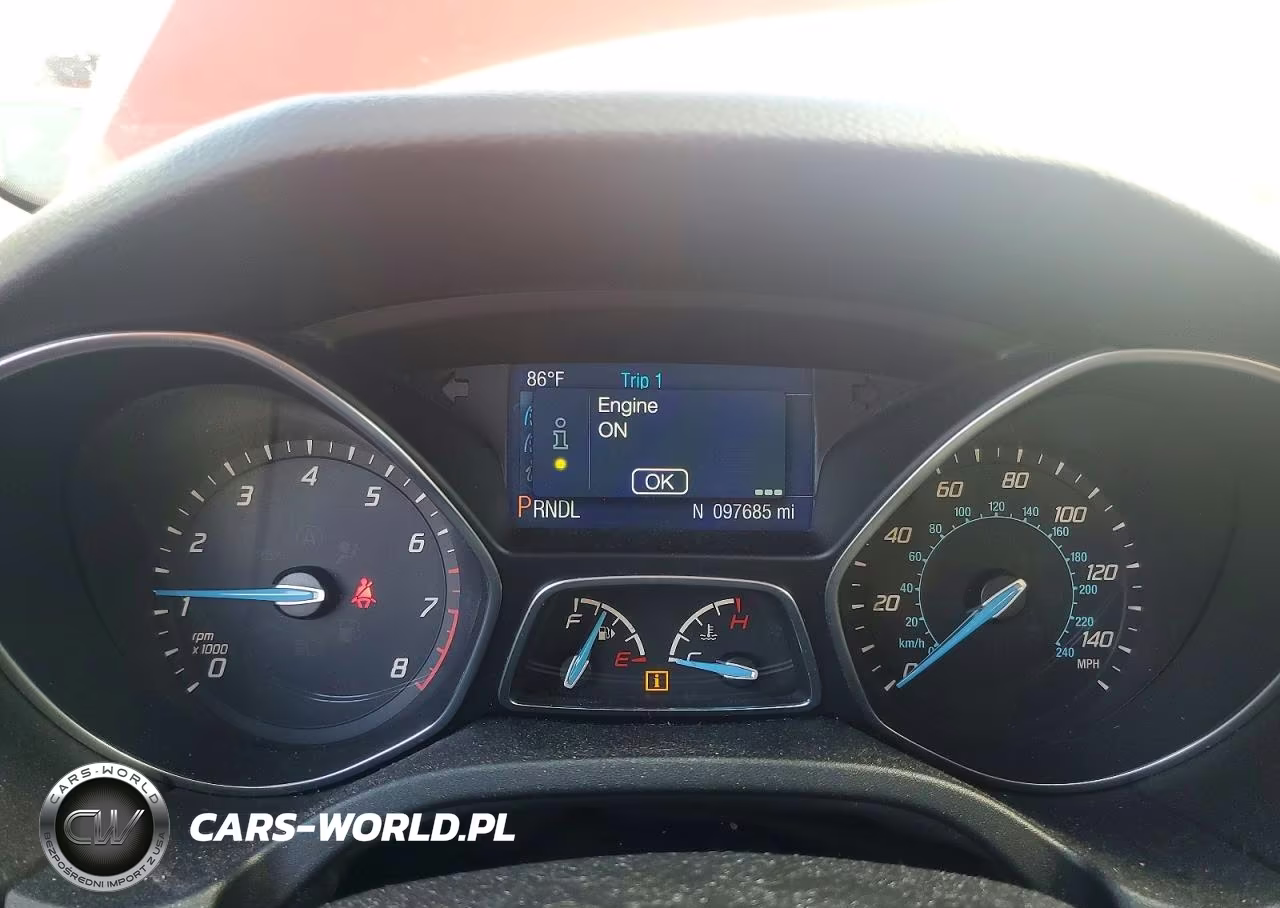 2014 Ford Focus Se VIN:1FADP3F26EL322189 - 9