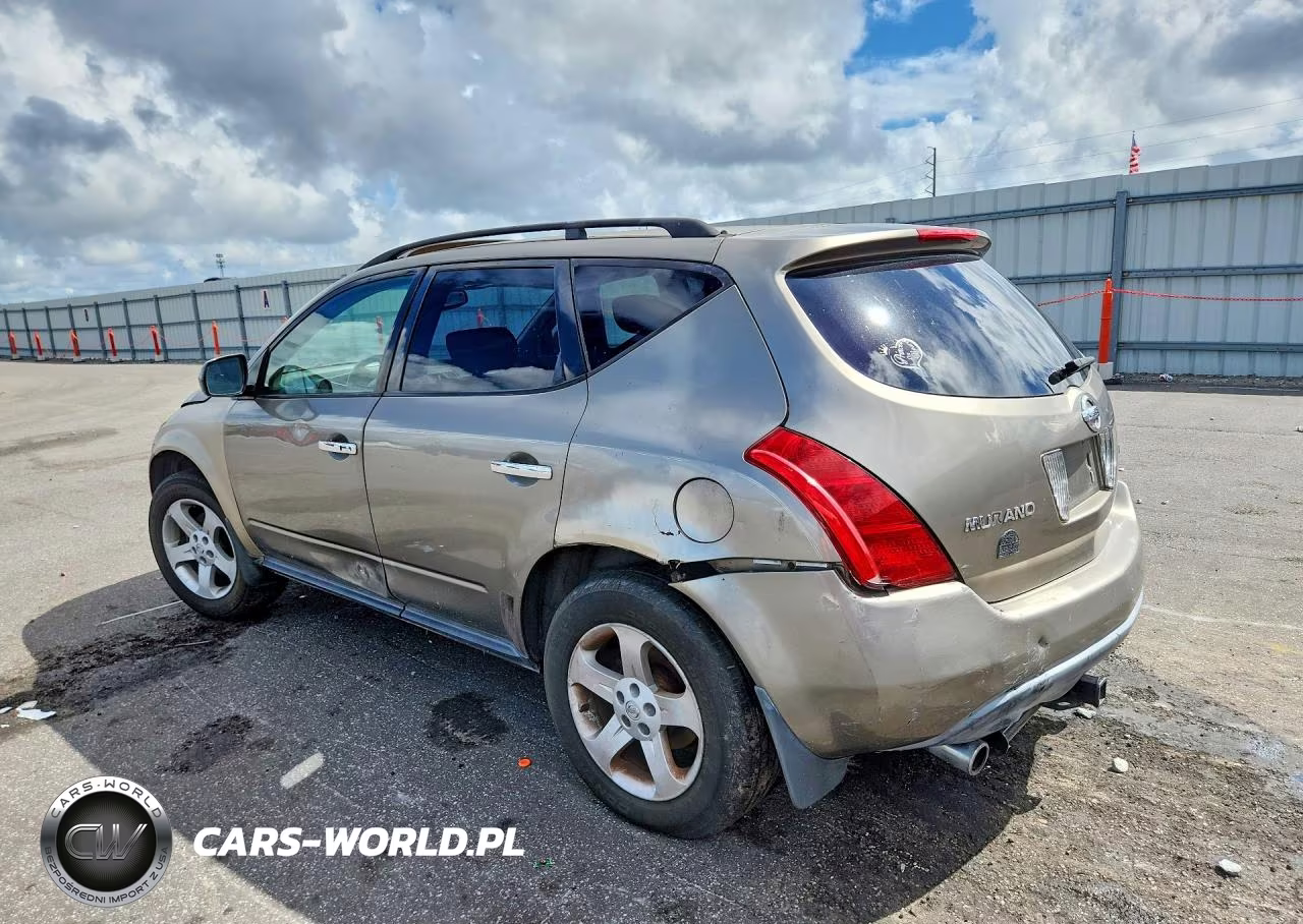 2003 Nissan Murano Sl VIN:JN8AZ08T93W119888 - 2