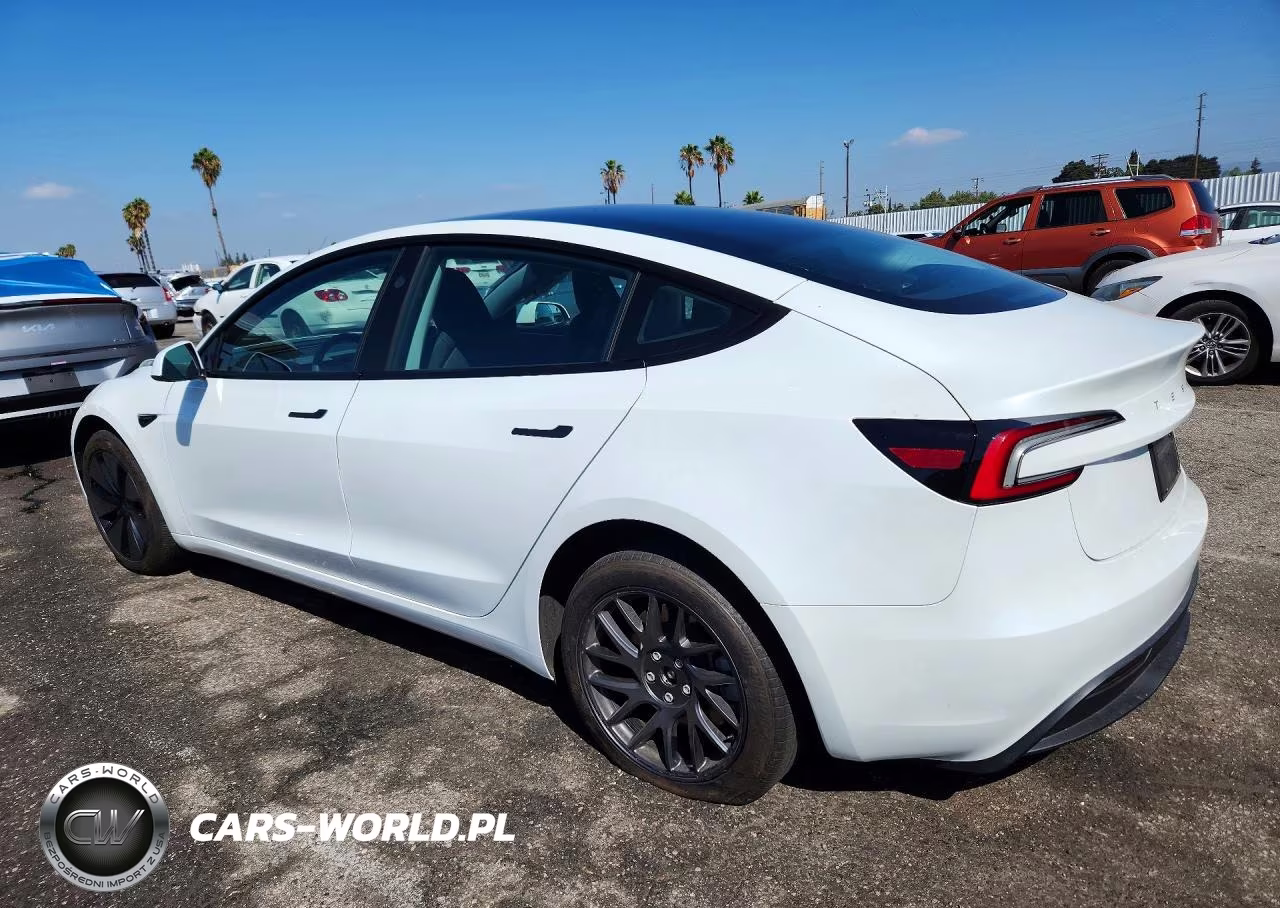 2025 Tesla Model 3 VIN:5YJ3E1EA2SF006036 - 2