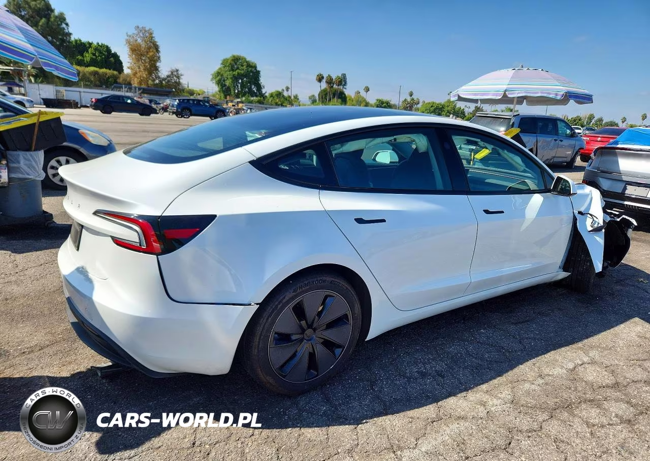 2025 Tesla Model 3 VIN:5YJ3E1EA2SF006036 - 3