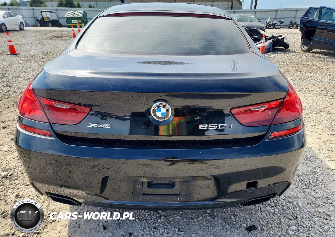 2014 BMW 650 Xi Gran Coupe VIN:WBA6B4C55ED099026 - 6