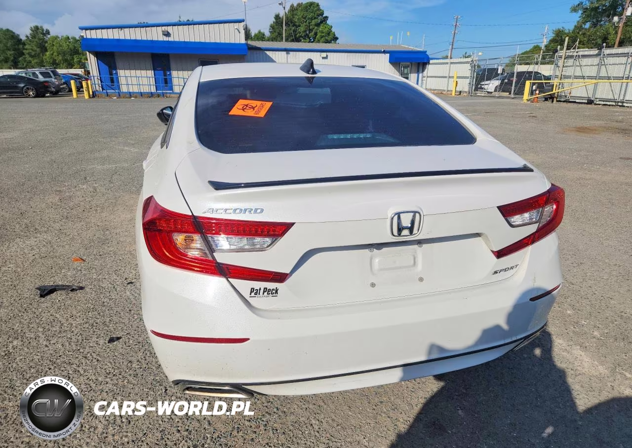 2021 Honda Accord Sport VIN:1HGCV1F32MA098567 - 6