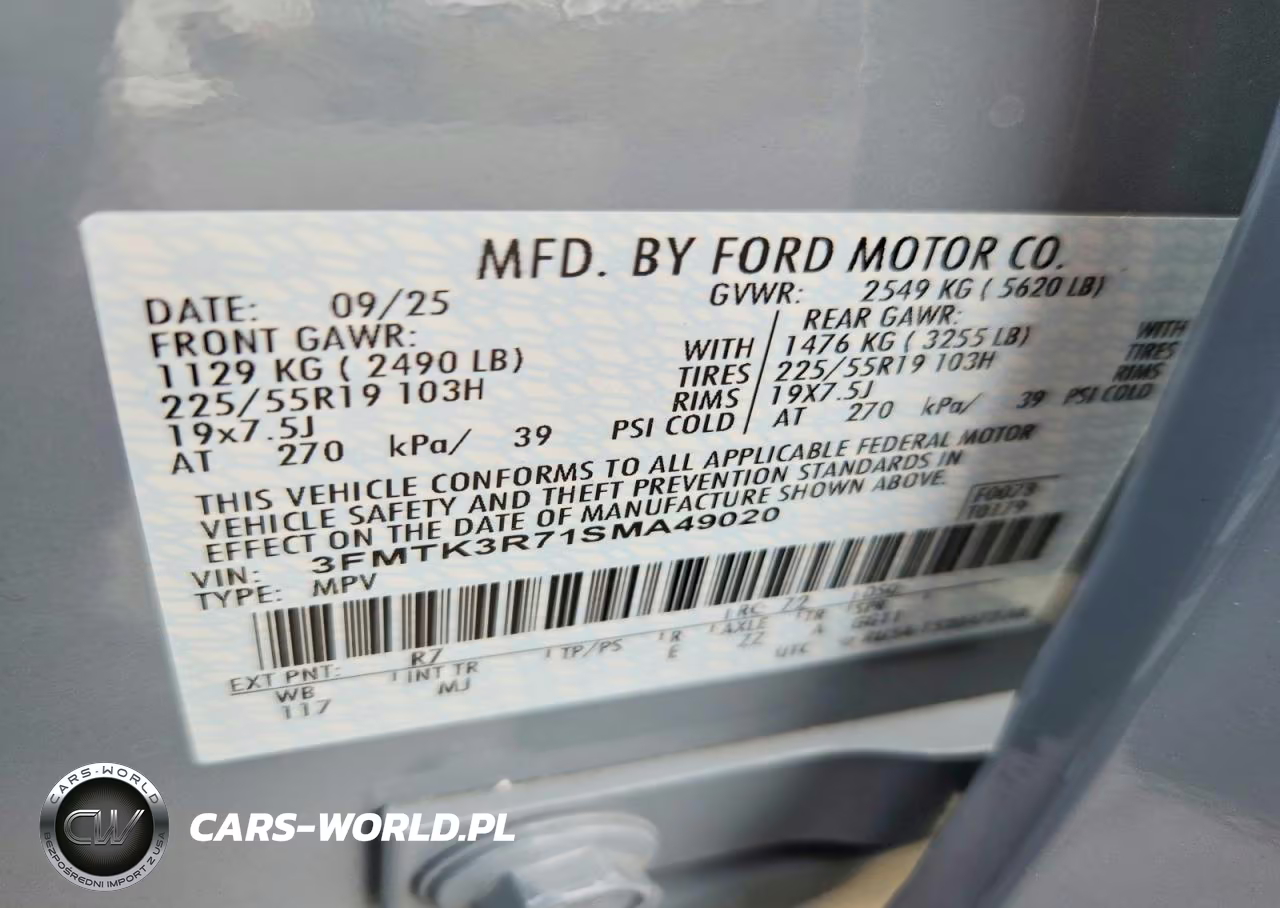 2025 Ford Mustang Mach-E Premium VIN:3FMTK3R71SMA49020 - 12