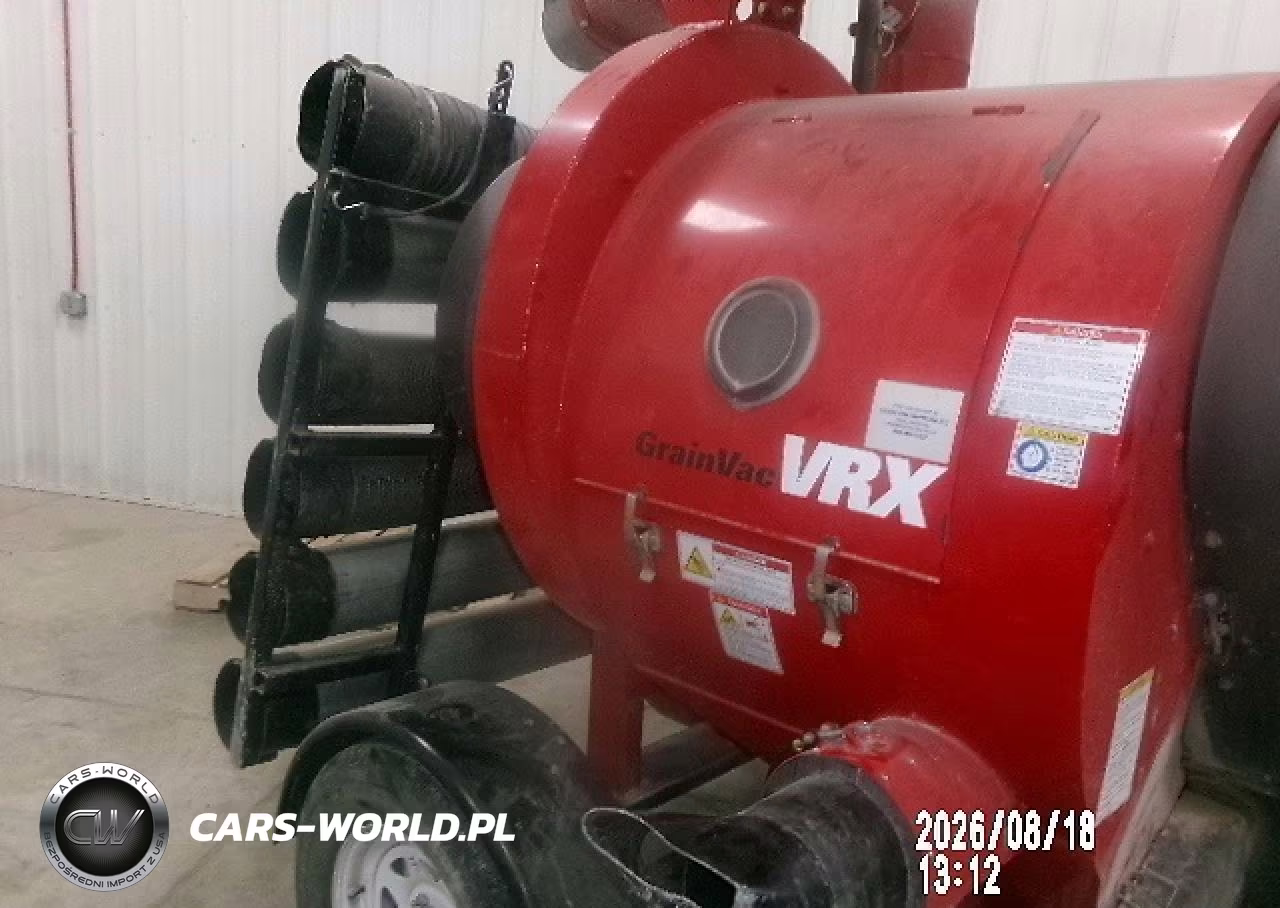 2019 Agi Rem Vrx Grain Vacuum - Grain Auger VIN:41111 - 14