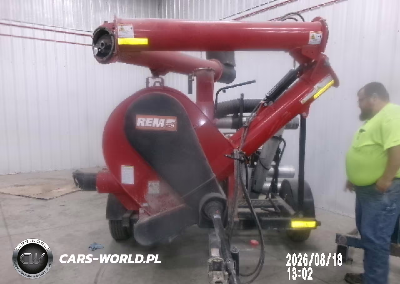 2019 Agi Rem Vrx Grain Vacuum - Grain Auger VIN:41111 - 4