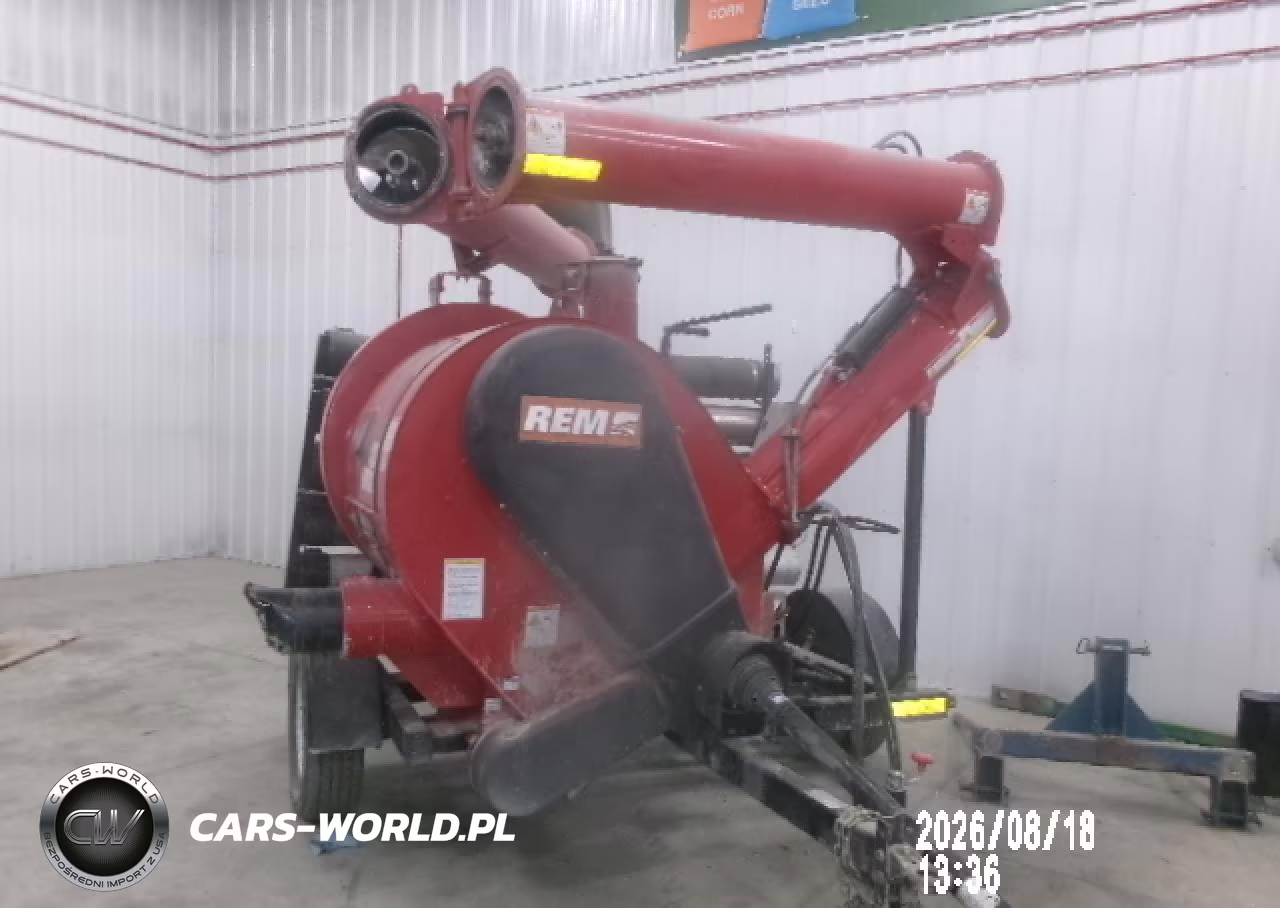 2019 Agi Rem Vrx Grain Vacuum - Grain Auger VIN:41111 - 7