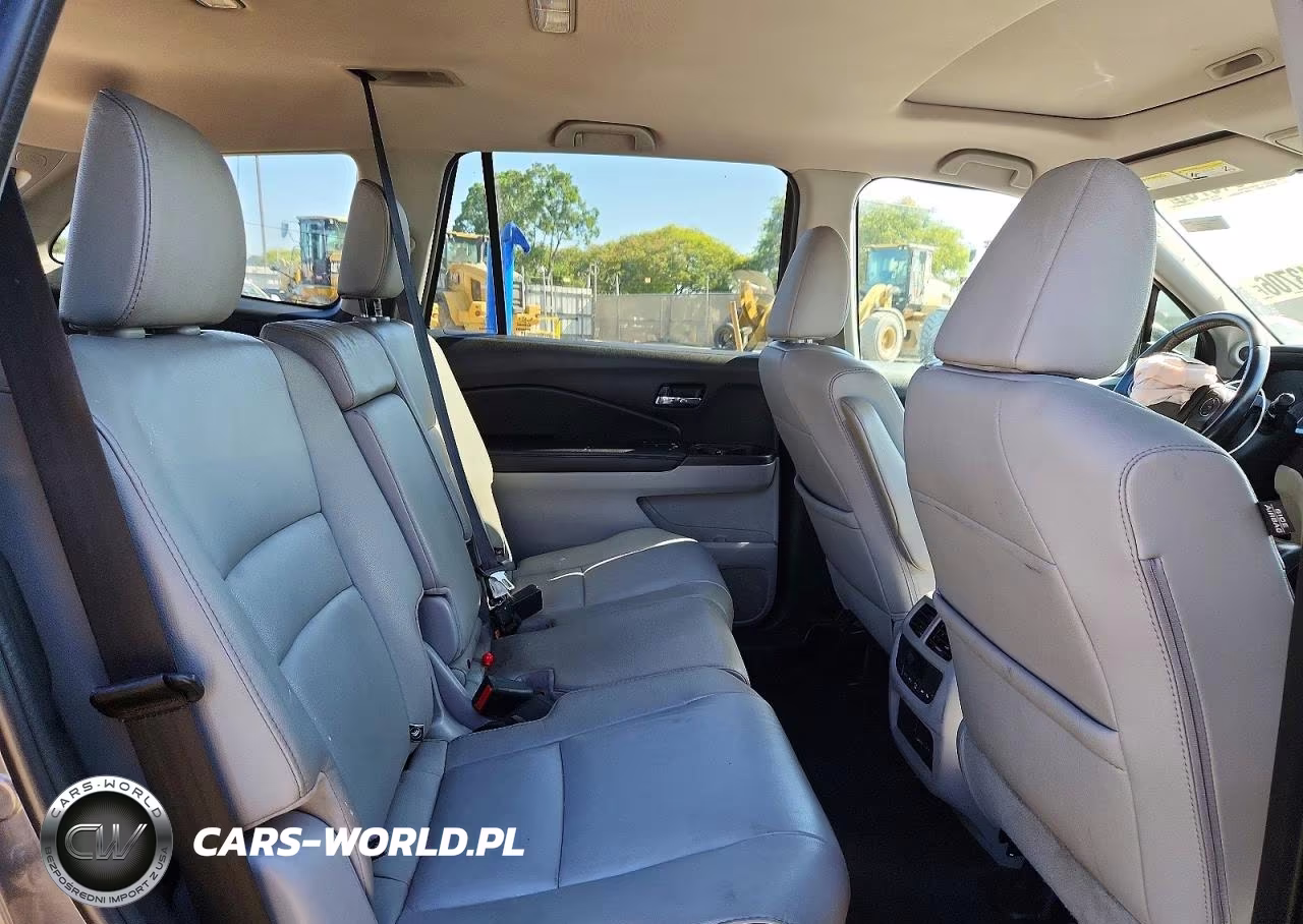 2017 Honda Pilot Exln VIN:5FNYF6H71HB014220 - 11
