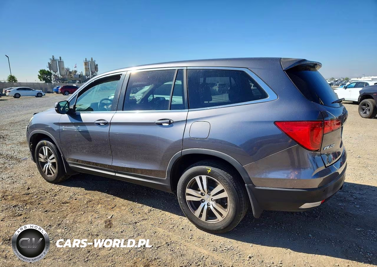 2017 Honda Pilot Exln VIN:5FNYF6H71HB014220 - 2