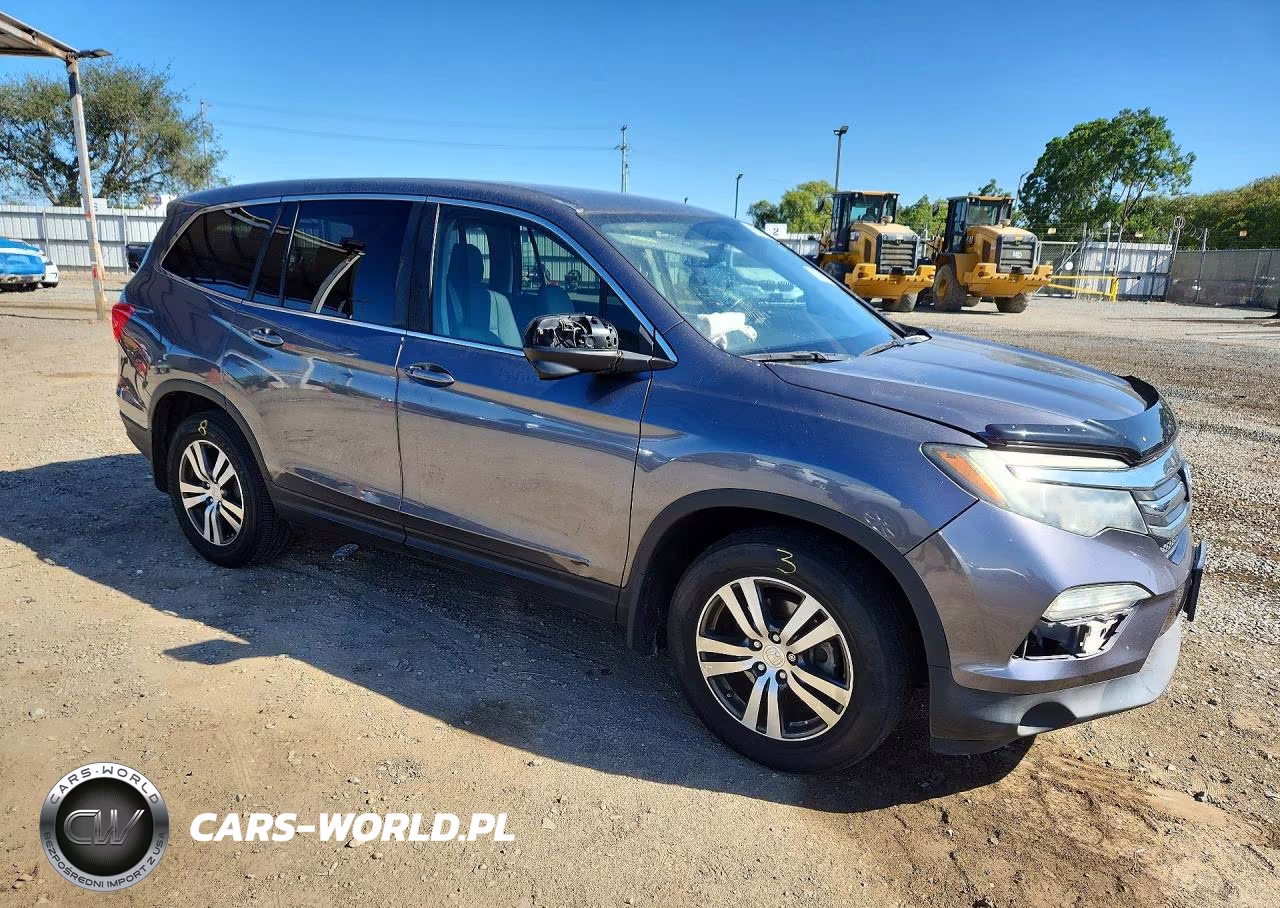 2017 Honda Pilot Exln VIN:5FNYF6H71HB014220 - 4